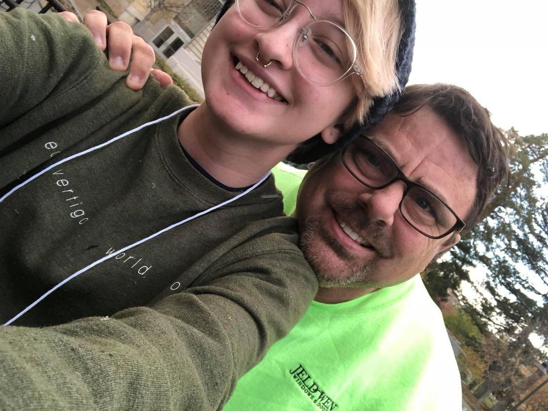 Here is a photo of me and Sam in Utah this past weekend.  We had family week and it was really nice to spend time together.