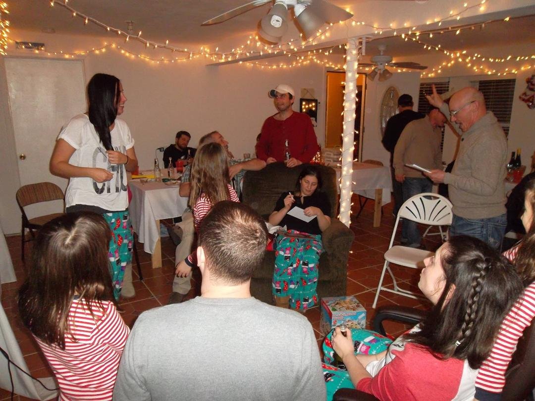2014 Patton/O'Neill Christmas Party .... Capped off by a highly competitive game of Family Feud!