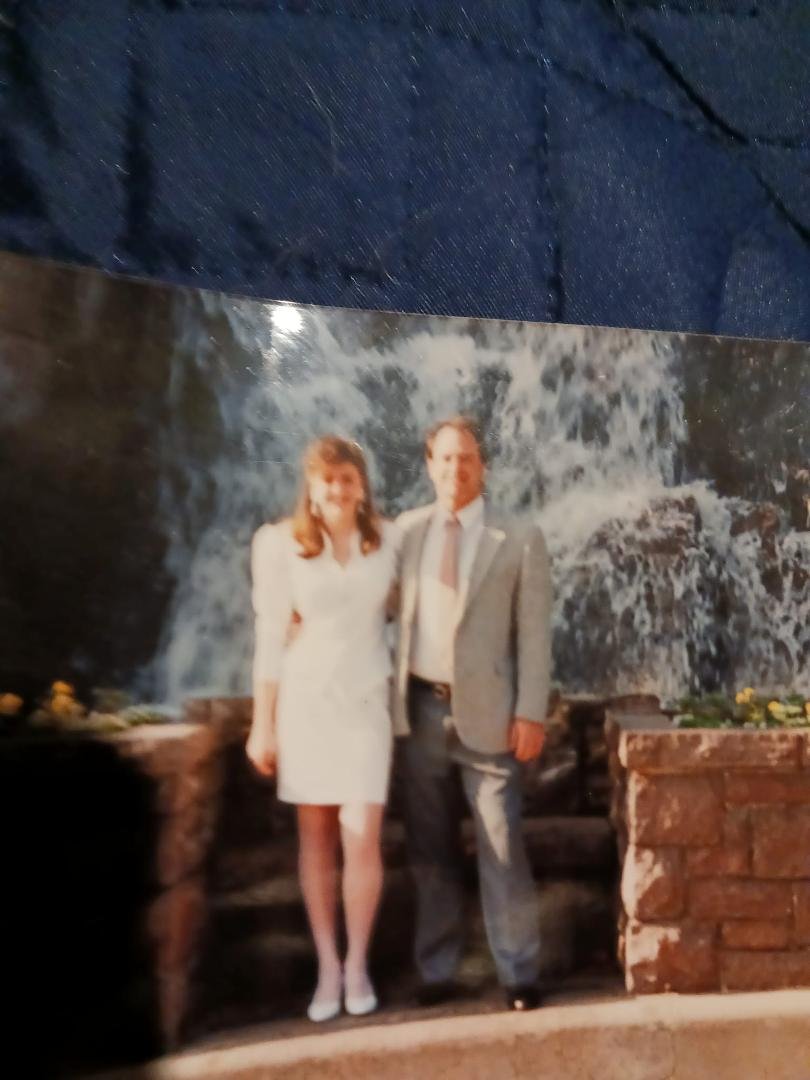 One. Of my favorite pic my little girls 8th grade graduation 1992 I think
.