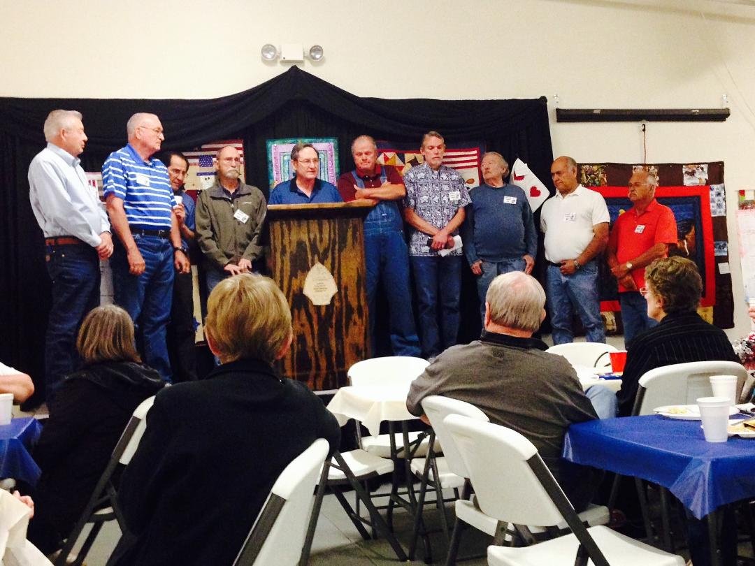 Viet Nam vets at Museum breakfast 2014