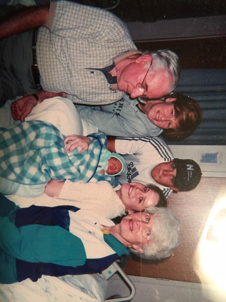 Dad. This was the first time you were able to see your great grandson Jacob Floyd.  You had such a sweet time with Gina Gerace Floyd, the apple of your eye. You were such a proud Papa!!!  6 months later you went to be with 