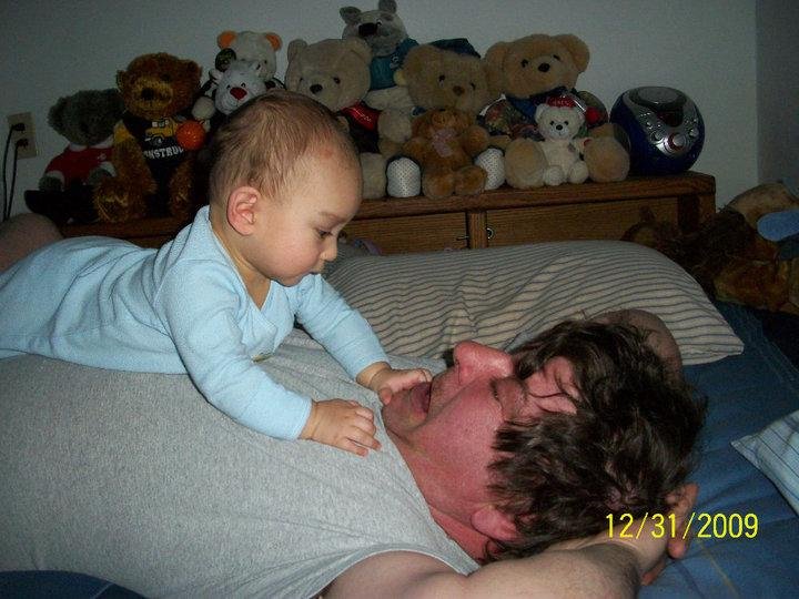 Ron Castle's album, my son