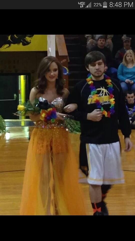 Chase Atchley at homecoming. He is growing up way to fast.