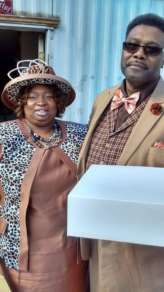 My Church Families brought my gifts, and Cake, And Love Gift Offering, Glad to see Minister & Missionary Lowery This is What House Of Faith Do in helping to make my birthday a successful. Thanks Pastor & Deacons,Trustees, M