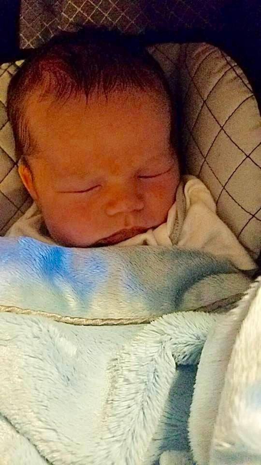 Bundle of joy, Milo Brock!