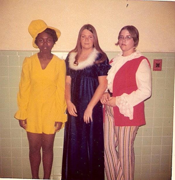 SEWING PROJECTS FROM MRS. HUNCACKERS HOME EC CLASS. ABT 1972