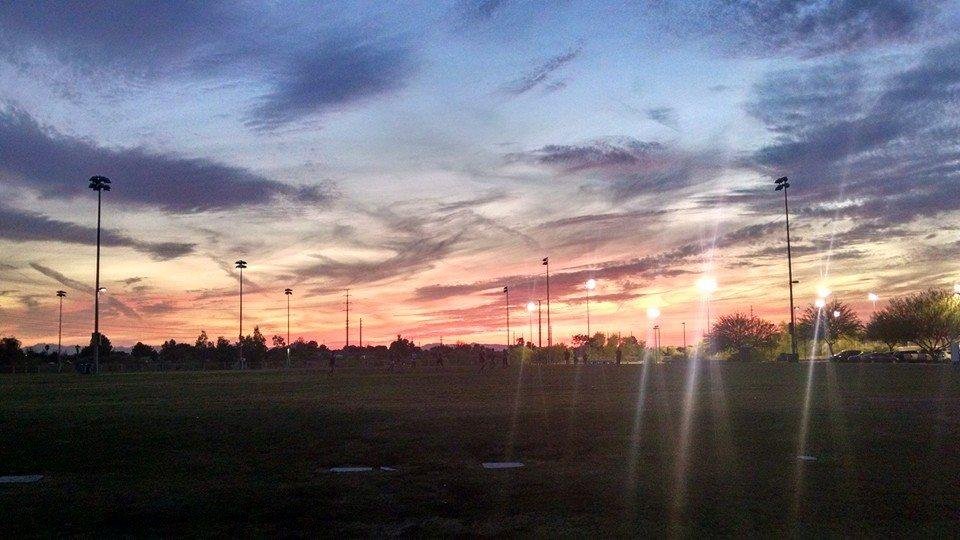 So nice to enjoy an AZ sunset after a week in Baltimore.