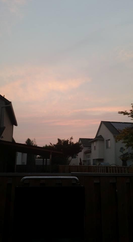 Yay!  Blue sky!