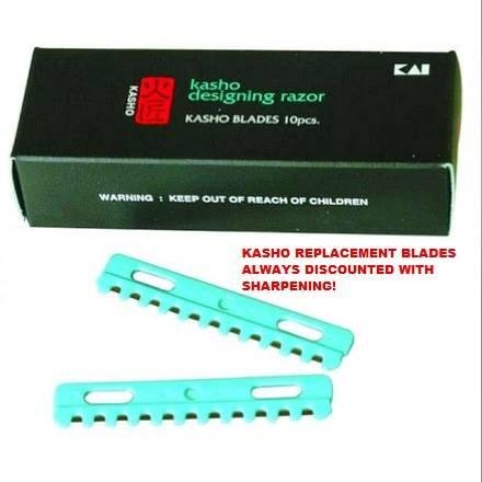 Kasho Designer Replacement Blades Further Discounted With Sharpening Orders...