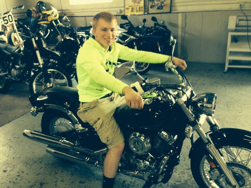 Alex new bike