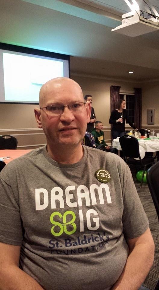 Here is the post shave St Baldrick's picture. Thank you for your support.