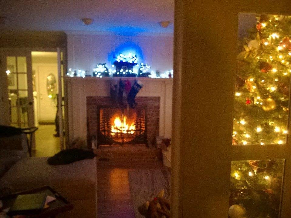 Merry Christmas...keep warm with loved ones. And a nice warm fire would help. :)