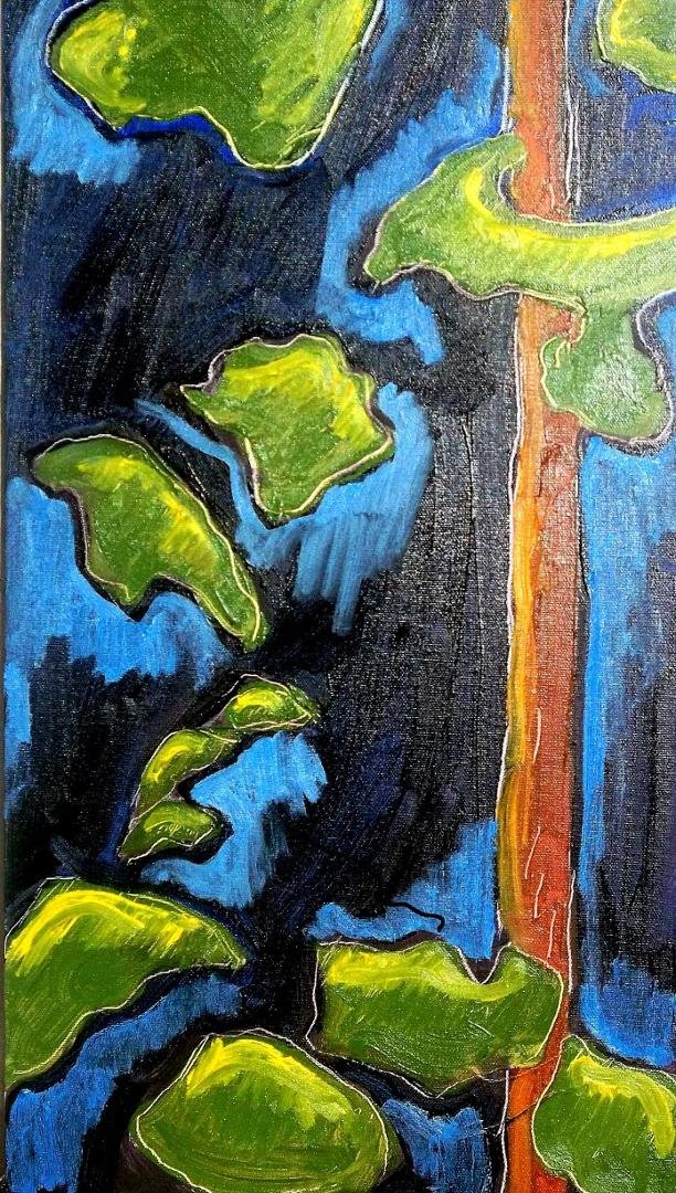 abstract of tree