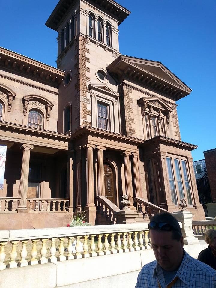 Here for a tour of the mansion