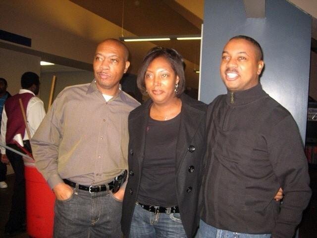 Hanging out at the dome with my sis n bro