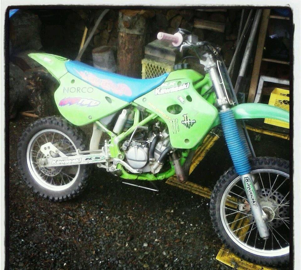 1993 Kx 80 2 stroke, all kinds of fun.
