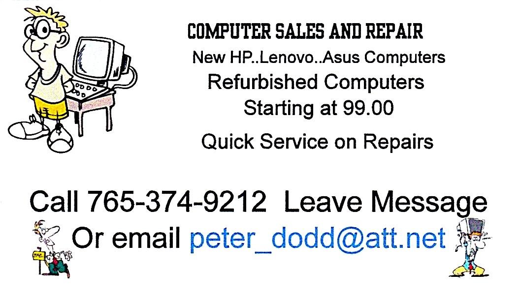 Cyber Monday Starts at 8:00 AM November 26, 2023
Windows 11 Lap Tops Start at 199.00
HP All In One Computers Start at 459.00
Refurbish Complete Systems Start at 125.00
Speakers 5.1 w/Subwoofer for Computers 68.00
Monitors