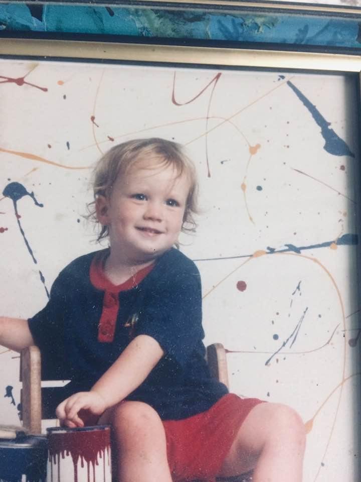 My 25 year old grandson this picture just popped up. He was a little marshmallow
