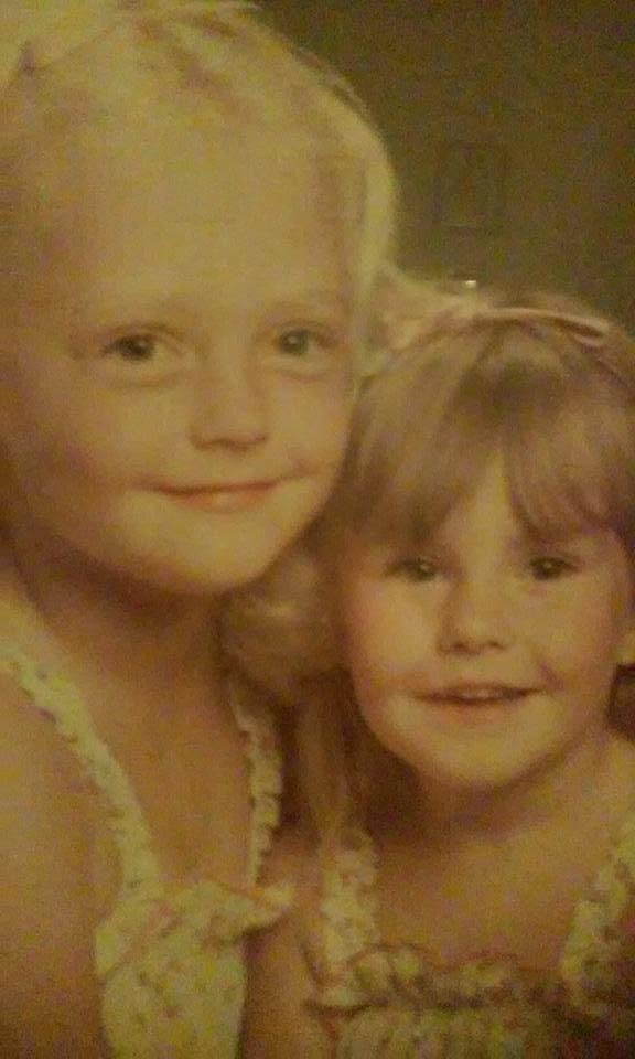 Since my baby sister beat me to it, I'll share my Happy Siblings day pic!