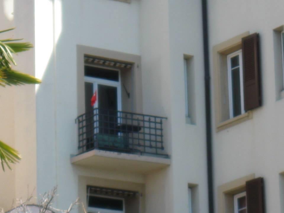 Bette's apartment in Vevey, Switzerland