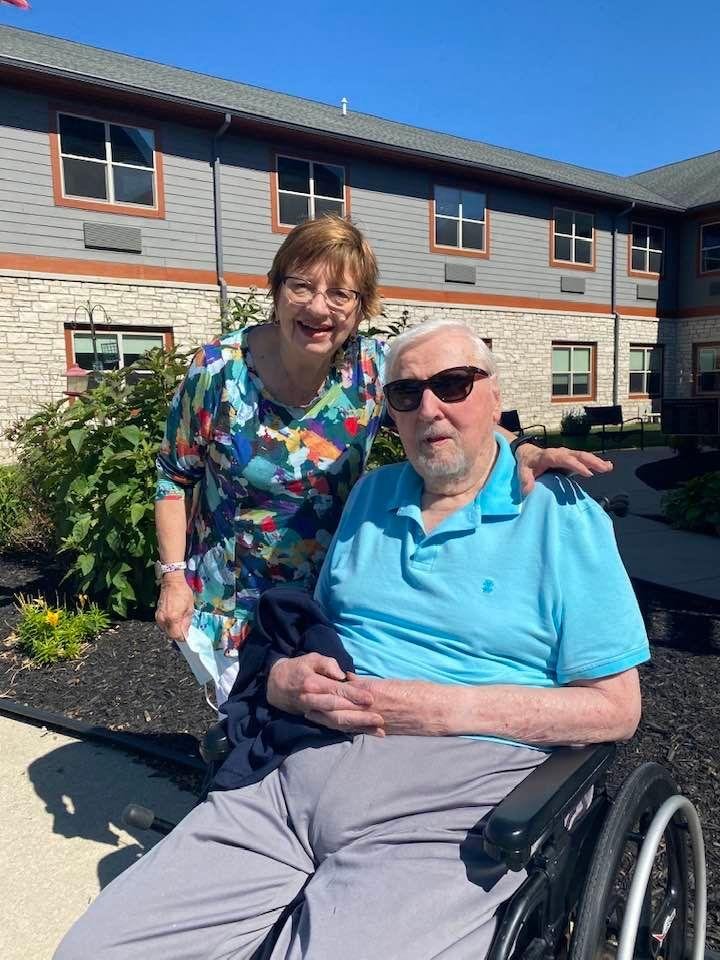 George & Patty Kerr at Wellbrooke of Westfield.