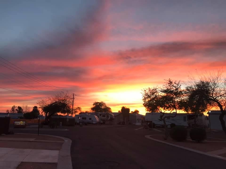 Another beautiful sunset at our beautiful park!
