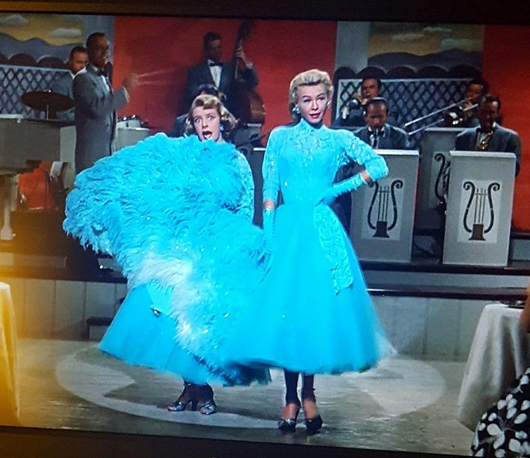 Waiting for the roads to thaw somewhere in Oklahoma and watching Bing Crosby in White Christmas.