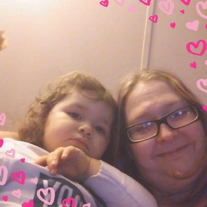 Me and lady bug relaxing