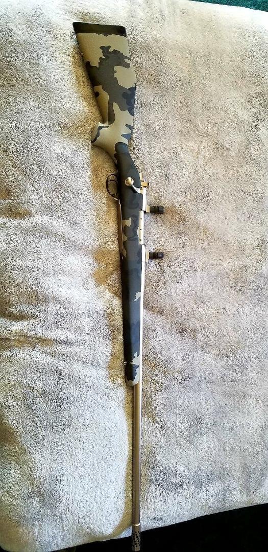 my old jarret rifle now my sons new jarret rifle gave it to my son JOHN ALAN I had for 30+ yrs.