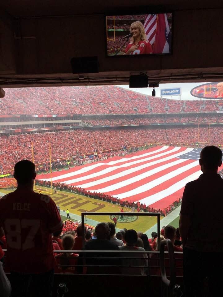 Chiefs game at Arrowhead!