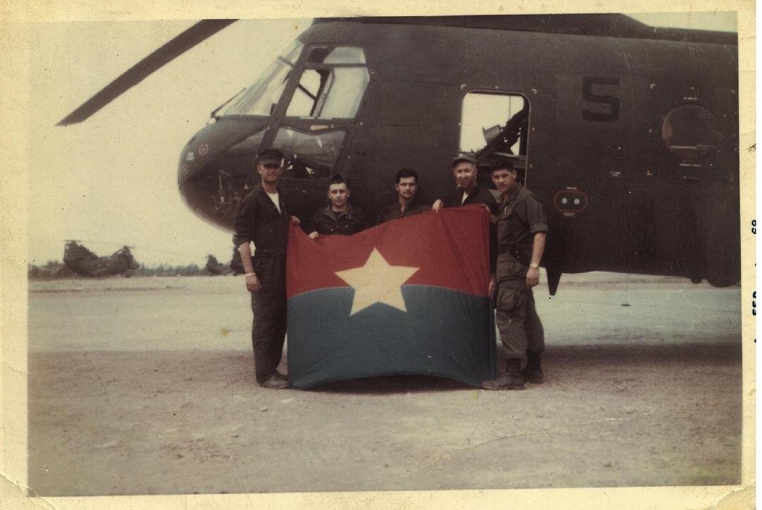 A long time ago Thinking of those that gave their all. (I'm the little Marine in the middle)