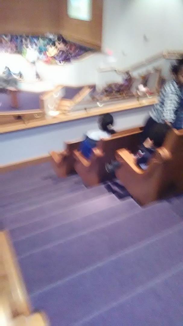 In Church today