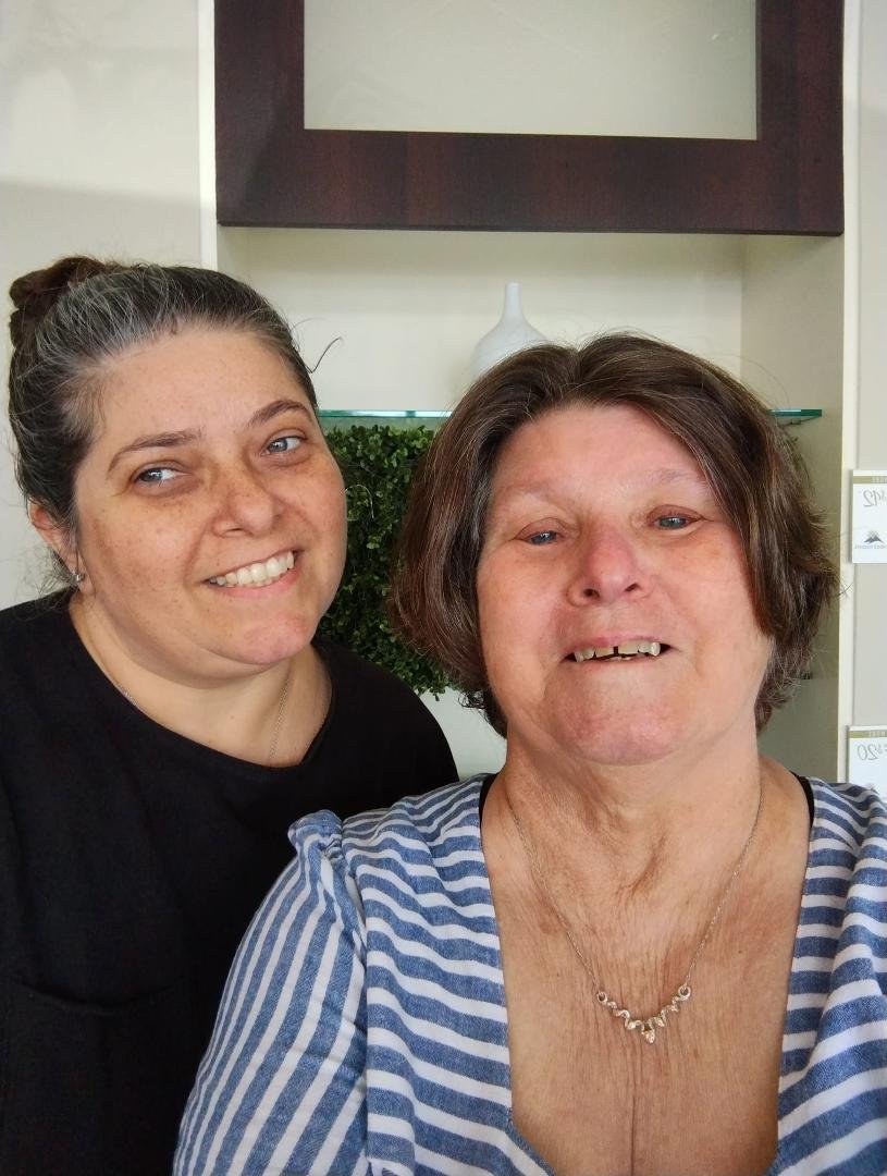 Mother Joyce  Daughter Kristy
Love 💕💕💕 Forever Mom