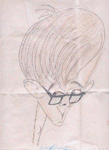 A caricature done by a friend about 11the grade