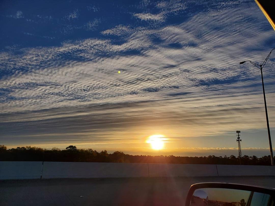 Yesterday morning.