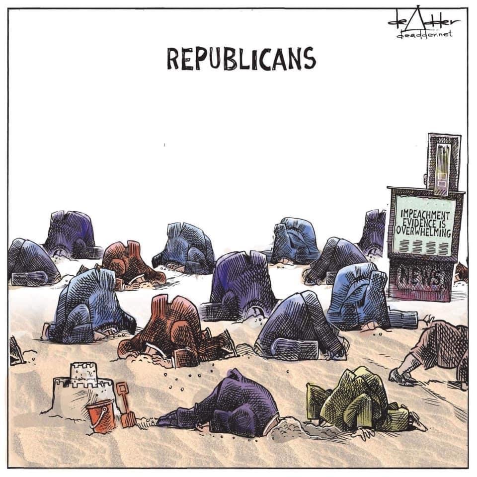 When you hide your head in the sand you are begging everyone to kick you in the ass.
These criminals in Washington think that we don’t see.
Just wait for the next election.