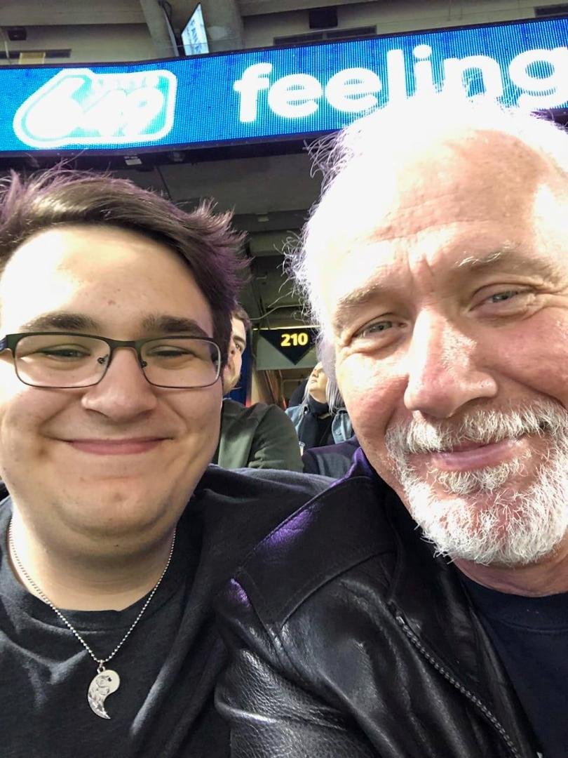 Great day with my son at the ball game!!!!