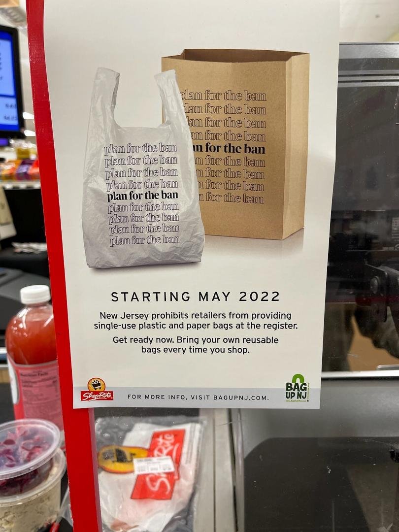 For those who are not doing so already, please buy reusable bags for your groceries.