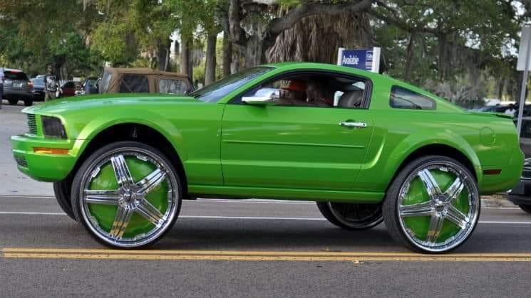 billy got new tires for my mustang i had a flat this morning