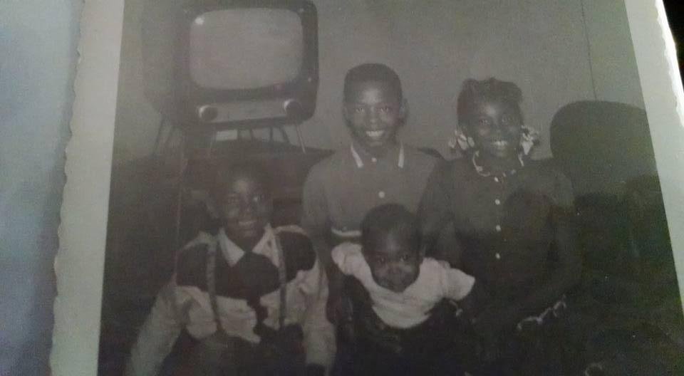 Happy Siblings Day, Love to my big sis and bro. I am the cute one in the middle.