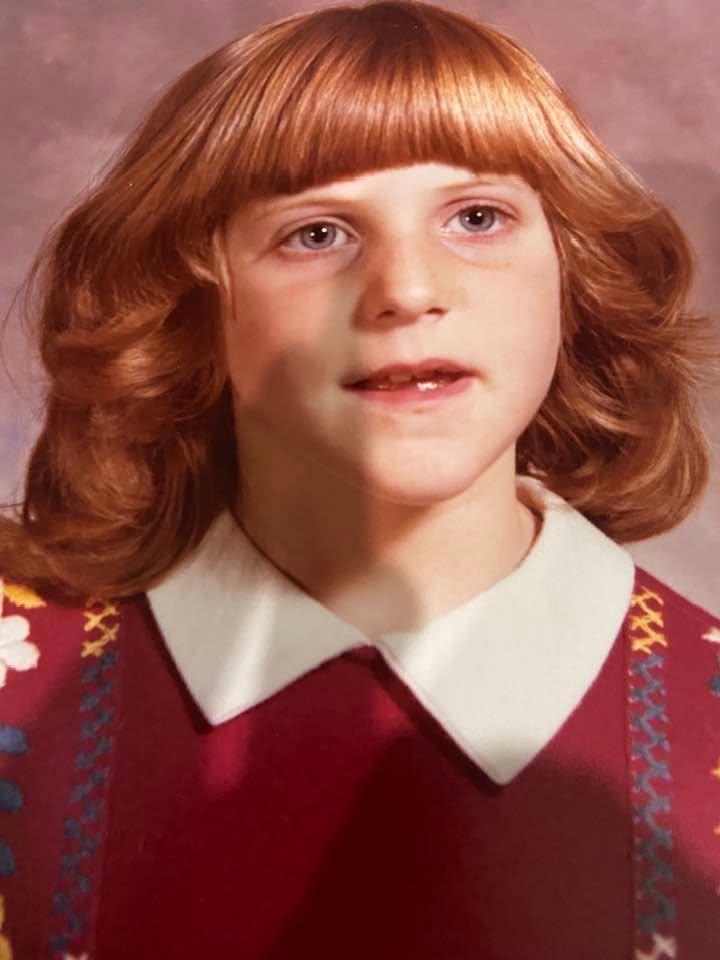 Our first child many moons ago. Love you Carolyn!