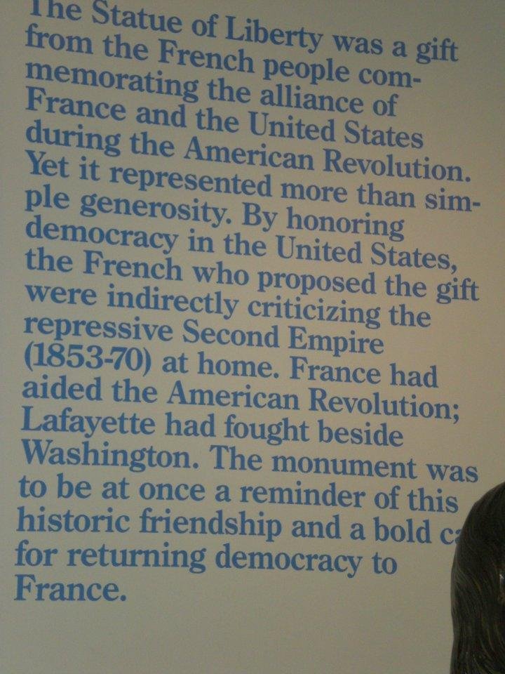 A gift from France