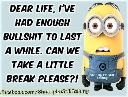 PLEASE PLEASE take a break!!!!