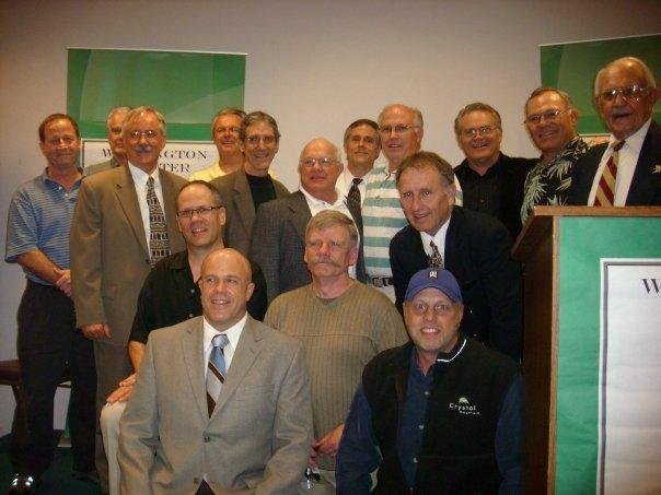 Dad and some of his wrestlers from 1961 - 1980.