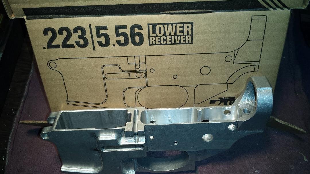 Just machined up a .223/5.56 Lower Receiver for one of my Customers. You can follow my Machine Shop on Lucki's Engineering Services