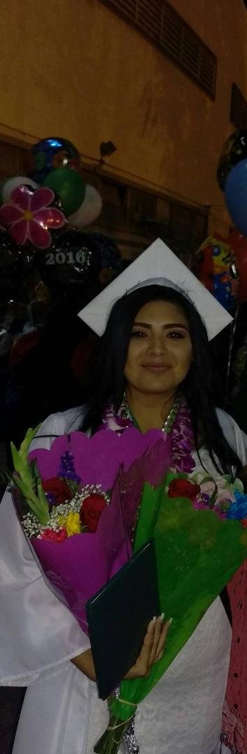 My baby girl graduated I'm so proud now she starts her nxt chapter at college in the fall 💓 for being a single parent I think I did well 💕