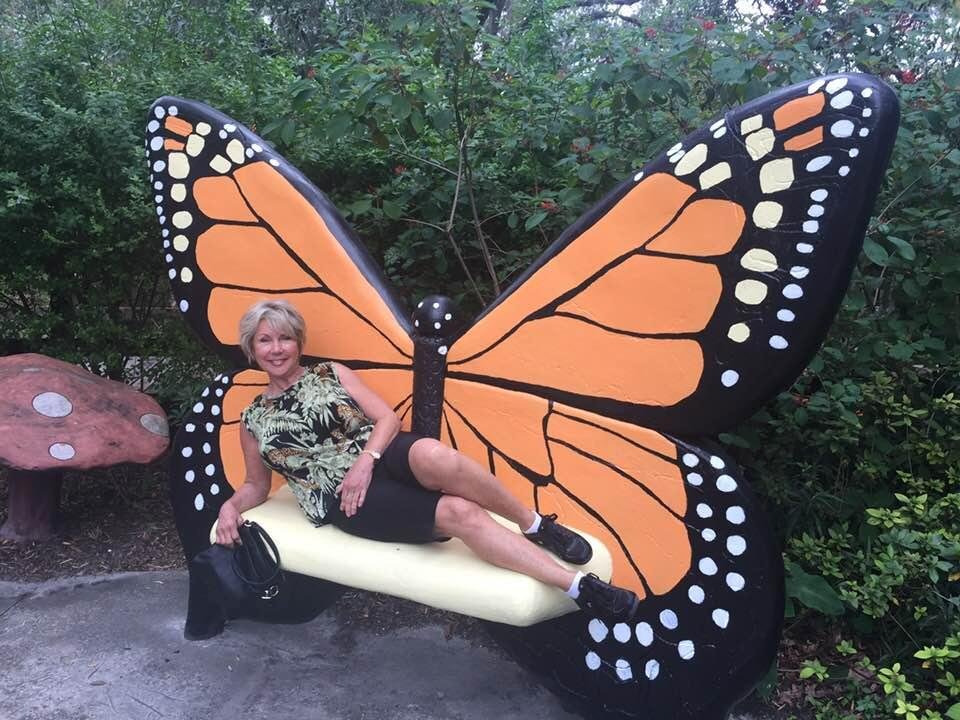 Enjoying a visit to Orlando zoo