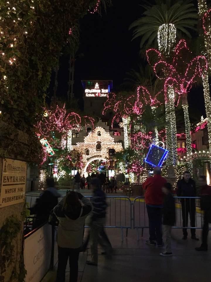 The Festval of Lights..The Mission Inn