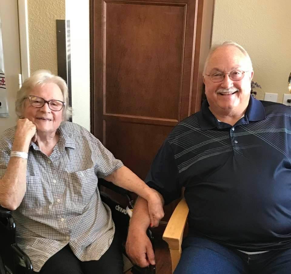 This popped up today. Two of my favorite people!