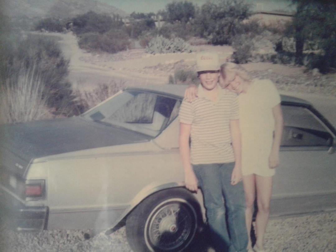 My favorite photo of Marty and Rich, 1985